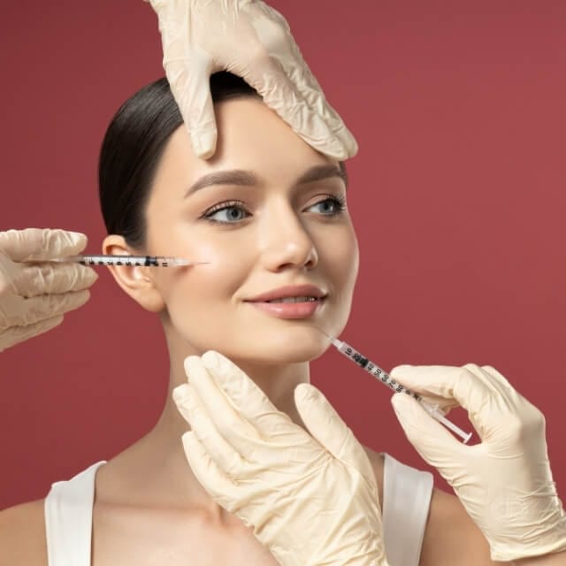 Botulinium Toxin Application